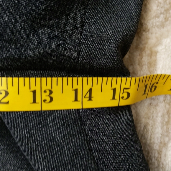 Talbots Heathered Wool Lined Trousers 14 P Black - Picture 11 of 12